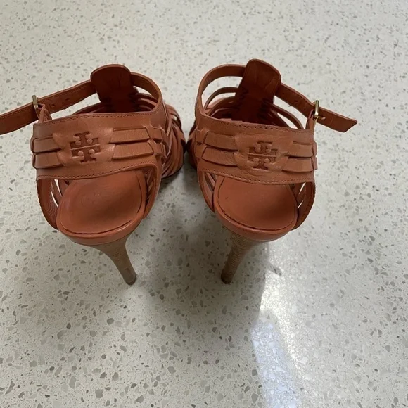 Tory Burch strappy stiletto heeled sandals - Picture 5 of 5